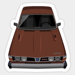 Brat GL 1979-1982 - Brown Sticker